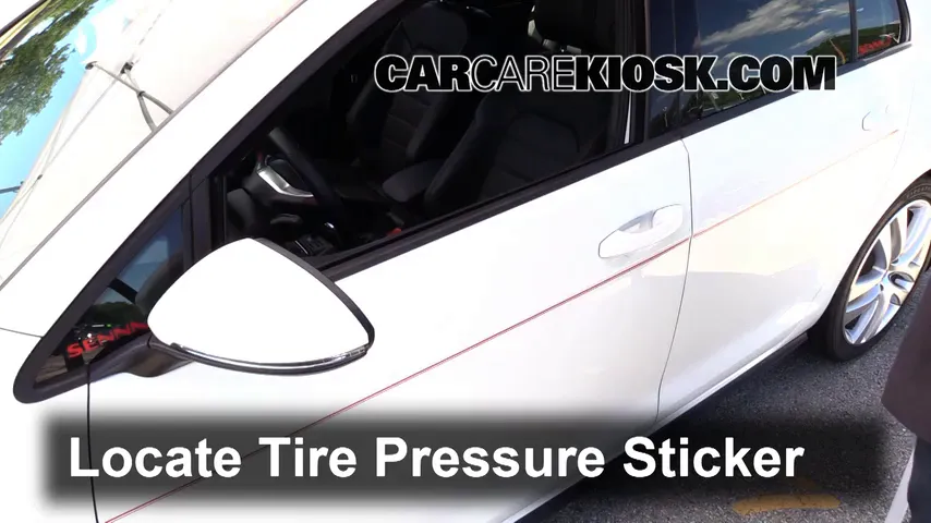 2016 Volkswagen GTI S 2.0L 4 Cyl. Turbo Hatchback (4 Door) Tires & Wheels Check Tire Pressure